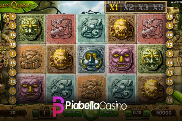 Piabella Gonzos Quest oyunu