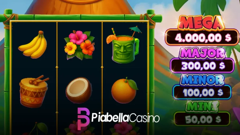 Piabella Super Tiki Strike oyunu