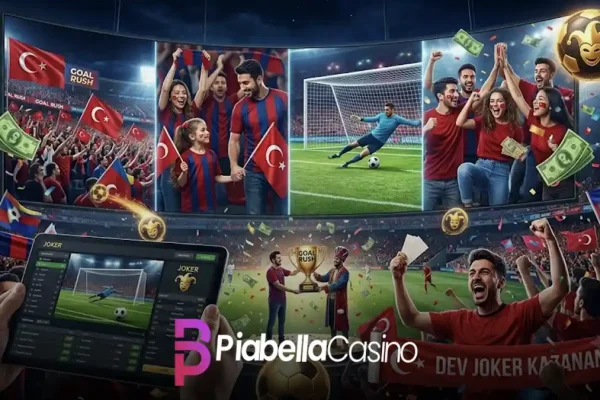 Piabella Goal Rush Jackpot promosyonu