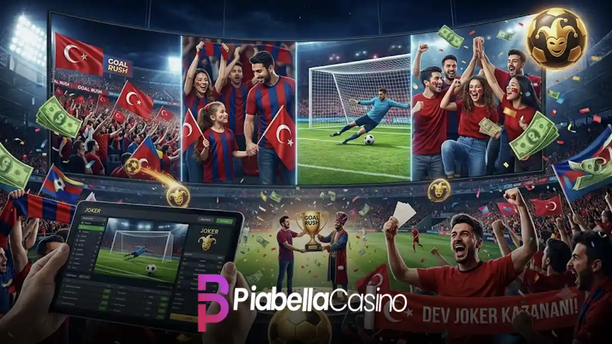 Piabella Goal Rush Jackpot promosyonu
